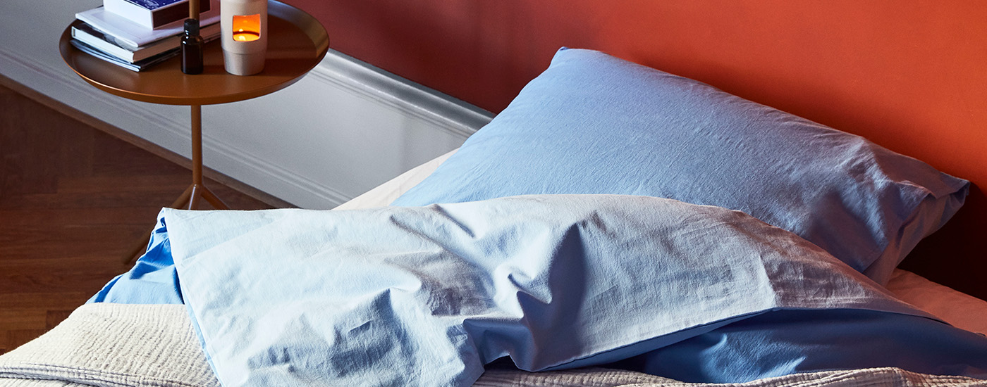 心が満足する、ベッドルームへ