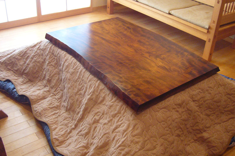 こたつ板 本漆一枚板 楽天市場】こたつ 天板 無垢 一枚板の通販