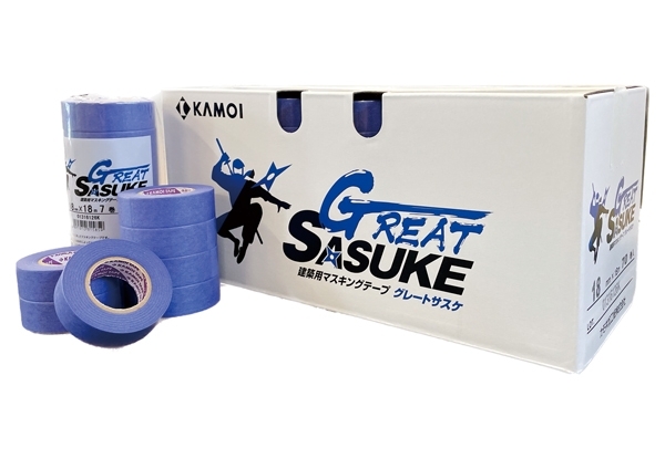 カモ井グレートサスケ（塗装用マスキングテープ） - 養生用品・テープ