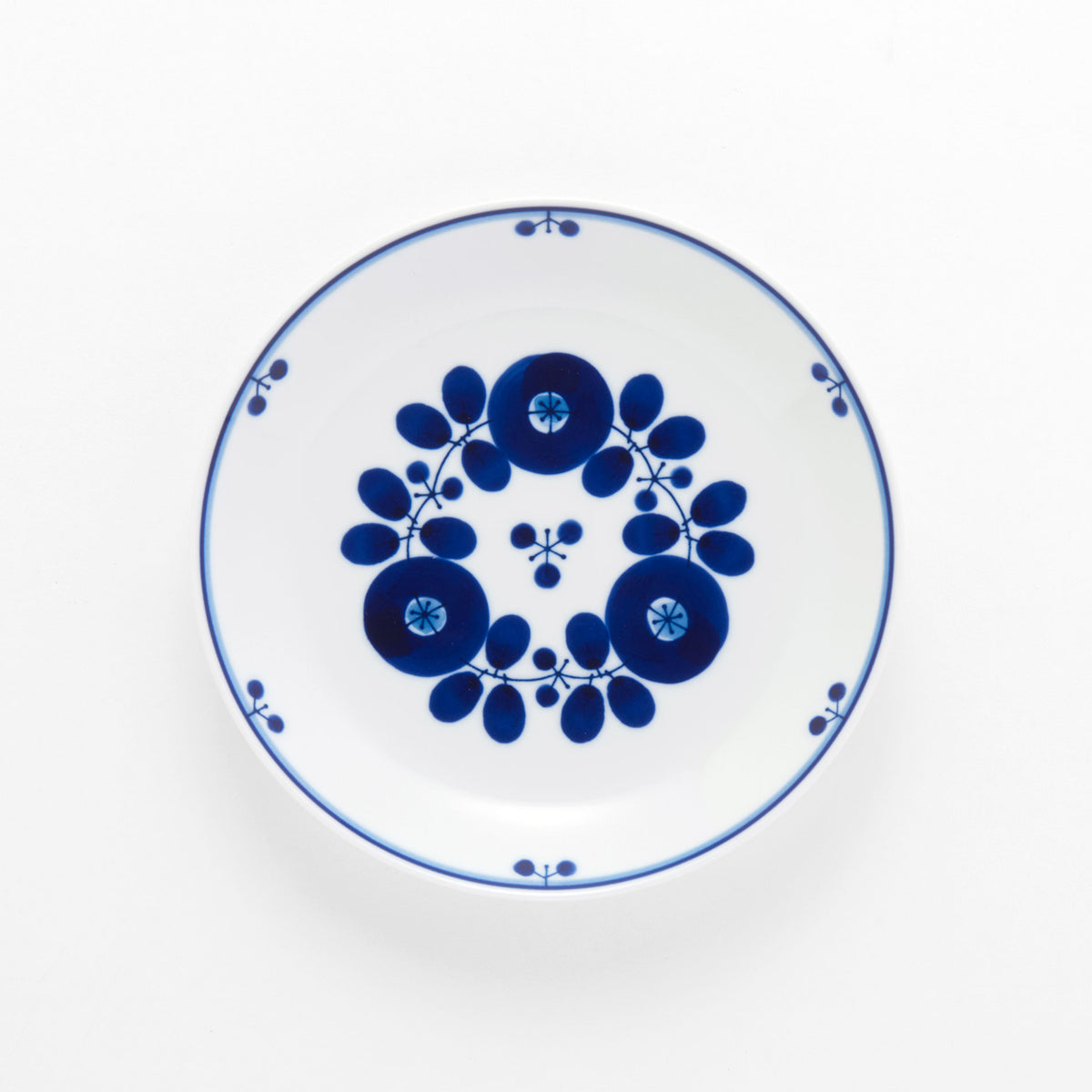 ブルーム プレート(M) ブーケ | 白山陶器直営オンラインストア