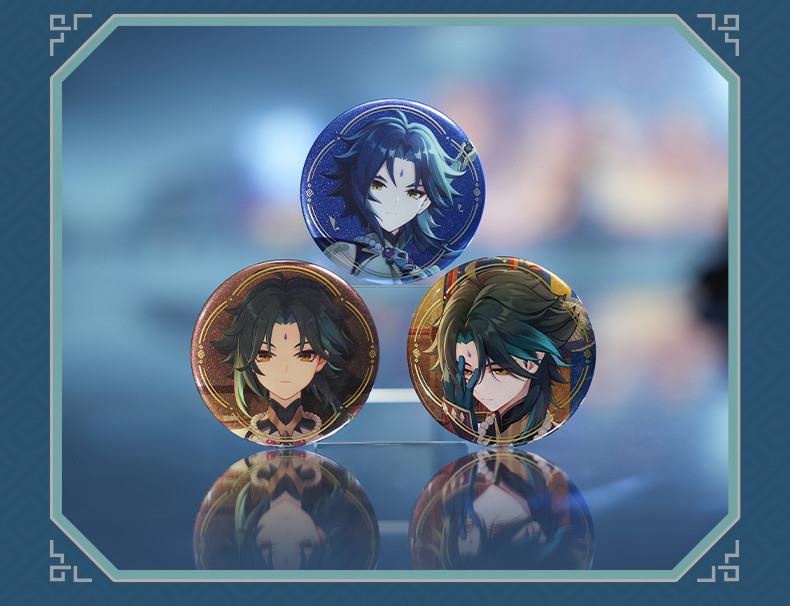 原神 スイパラ 【魈】缶バッジ コースター(2枚）セットスイパラ 原神