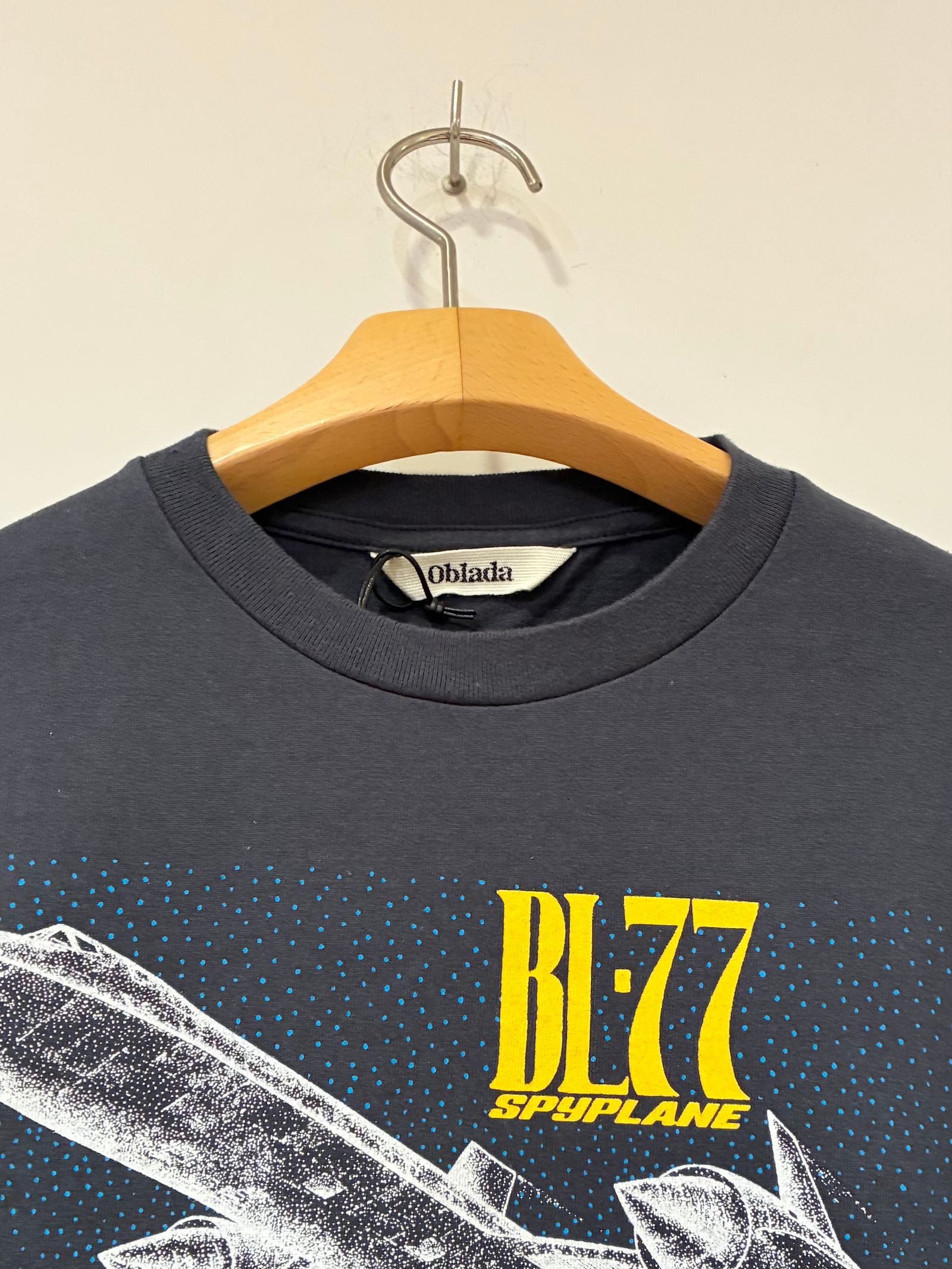 oblada - SPACE TEE / プリントTシャツ / ネイビー | HALLOW's web store