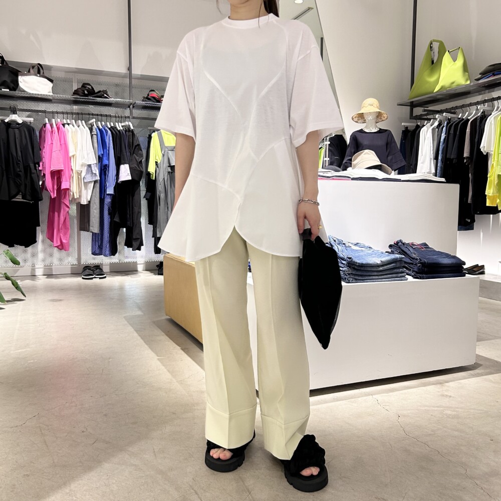 ENFOLD PETAL-HEM T-SHIRT｜ HAMACROSS411 ハマクロス411 ホームページ