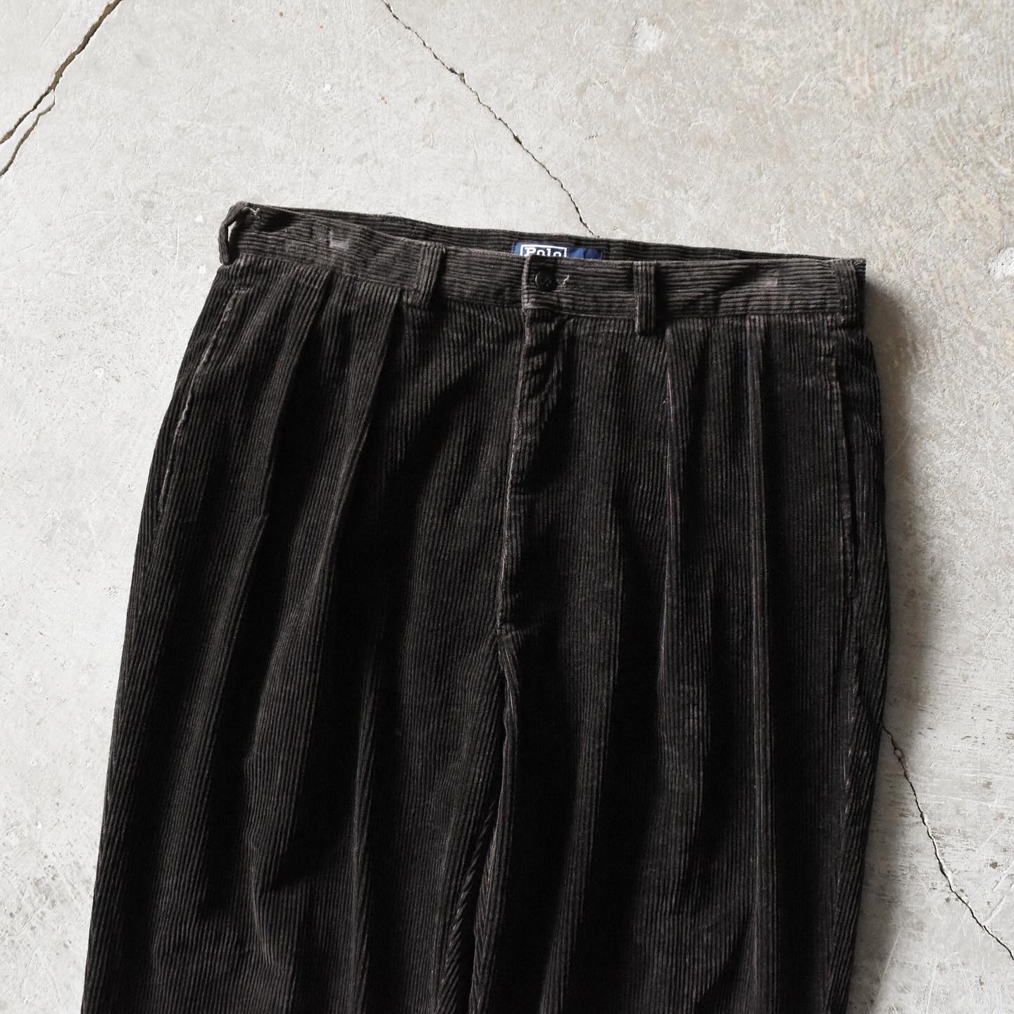 Polo by Ralph Lauren 太畝コーデュロイパンツ 