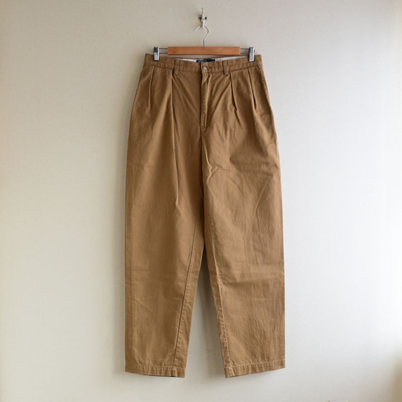 Polo by RalphLauren ツータックチノトラウザー 