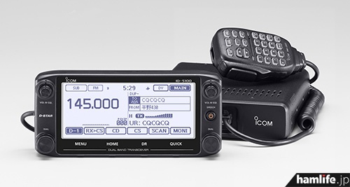 新製品速報】アイコム、D-STAR対応の144/430MHz帯モービル機「ID-5100