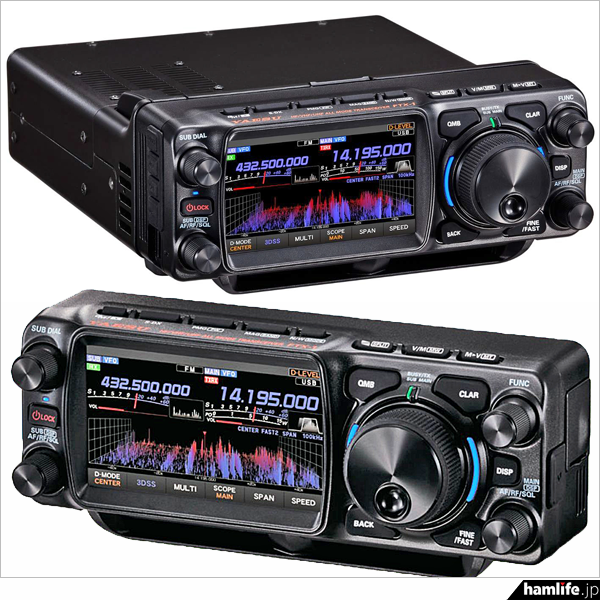 国内では2025年6月に発売開始！＞八重洲無線、HF～430MHz帯の