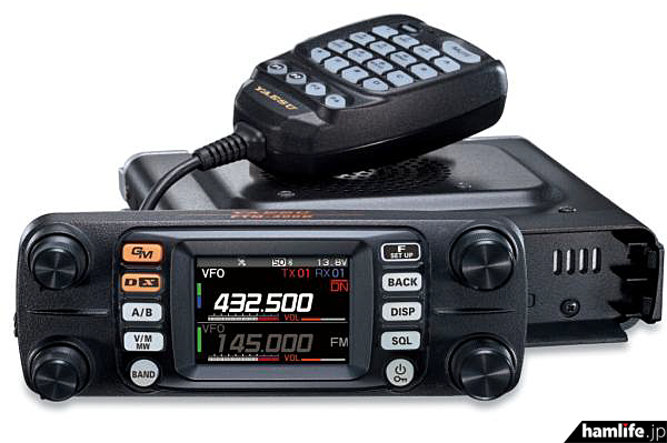 C4FMデジタル対応、2波同時受信が可能＞八重洲無線、144/430MHz帯