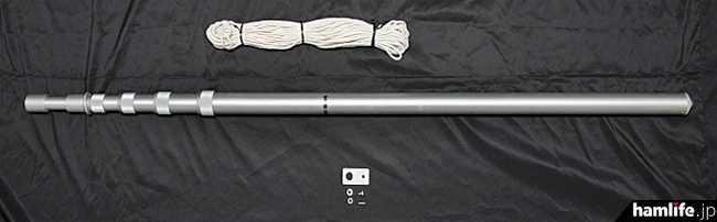 強靱な仕上がりで突風への耐力を向上＞第一電波工業、伸縮ポール