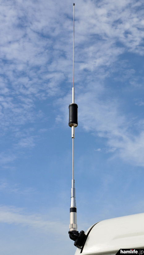 全長1m、移動運用時のFT8を考慮した耐入力＞第一電波工業、モノバンド