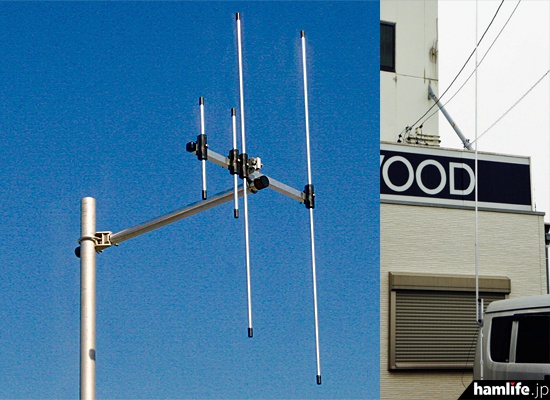 144/430MHz帯2バンド八木」と「3.5～50MHz帯ATUエレメント」＞CQオーム