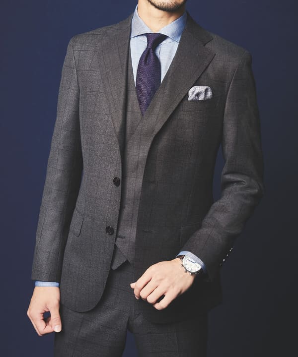 メンズオーダースーツ | オーダースーツのHANABISHI