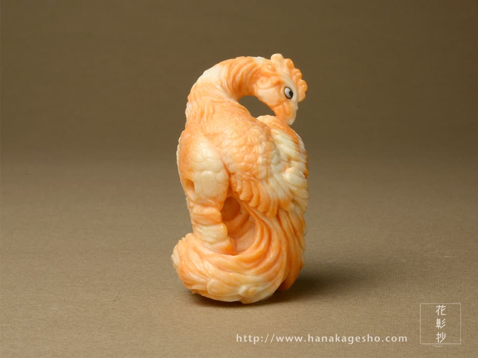 鳳凰 ｜ 新作紹介 ｜ 森謙次 根付彫刻展～桃源郷～