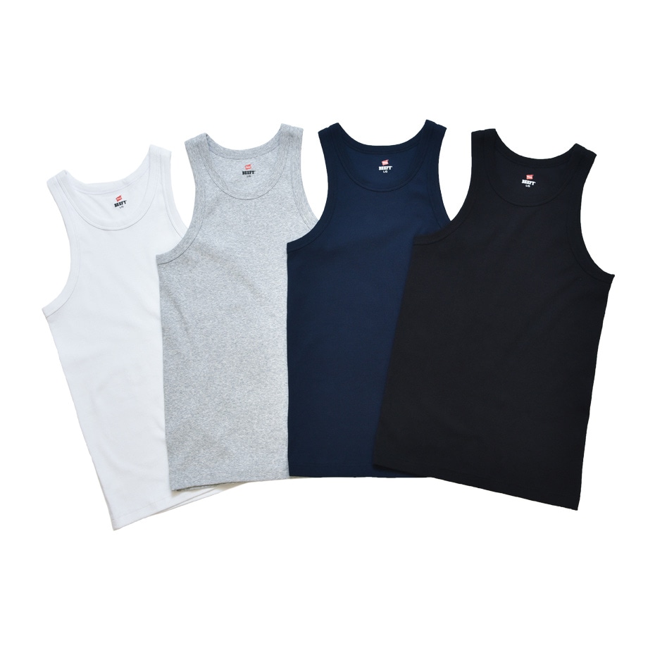 ビーフィーリブタンクトップ ホワイト | ヘインズの公式通販サイト