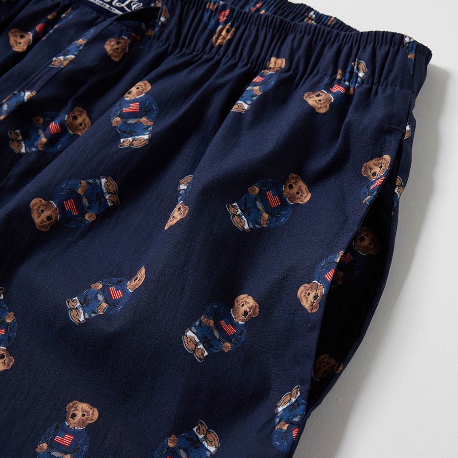スリープショートパンツ コアフラッグセーターベア オールオーバー