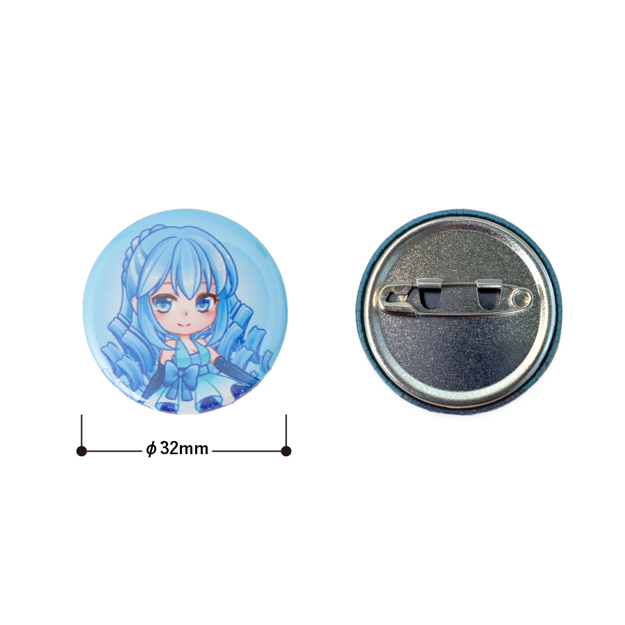 缶バッジ φ32mm【最安値19円】｜ノベルティ・記念品・オリジナルグッズ