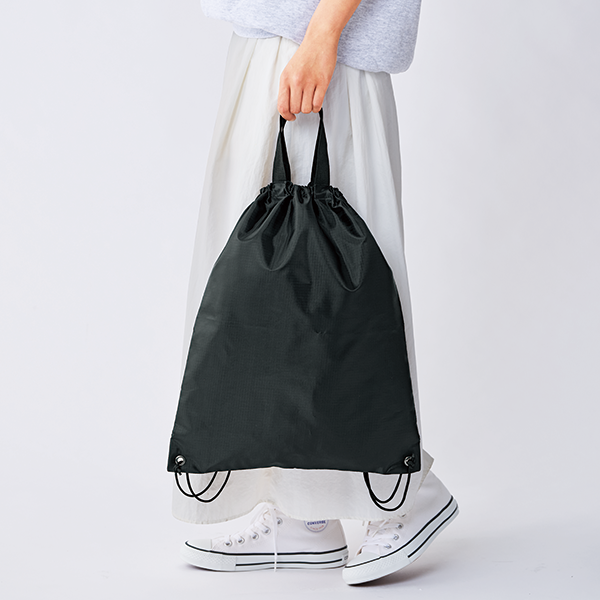 テントクロス2WAYナップサック(撥水加工)【最安値305円】｜ノベルティ