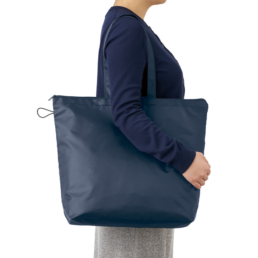 オリジナル ポケッタブルファスナートートバッグ(L)【最安値363円