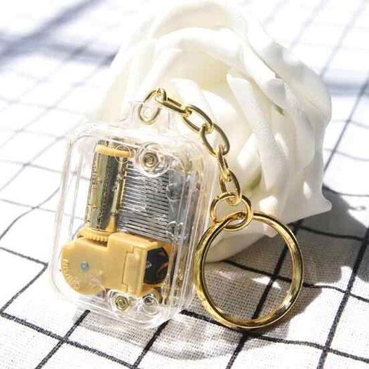 オリジナルノベルティ製作の販促ワールド|オルゴールキーホルダー