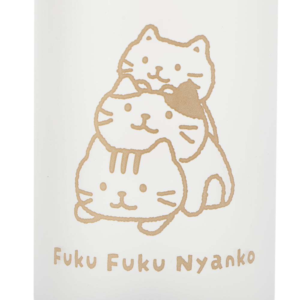 ふくふくにゃんこ くすみカラー ウォーター ボトル 1000ml – HAPiNS