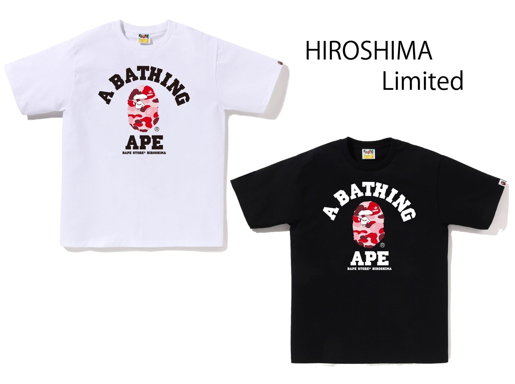 A BATHING APE JAPAN LIMITED COLLECTION BAPE STORE HIROSHIMA CAMO