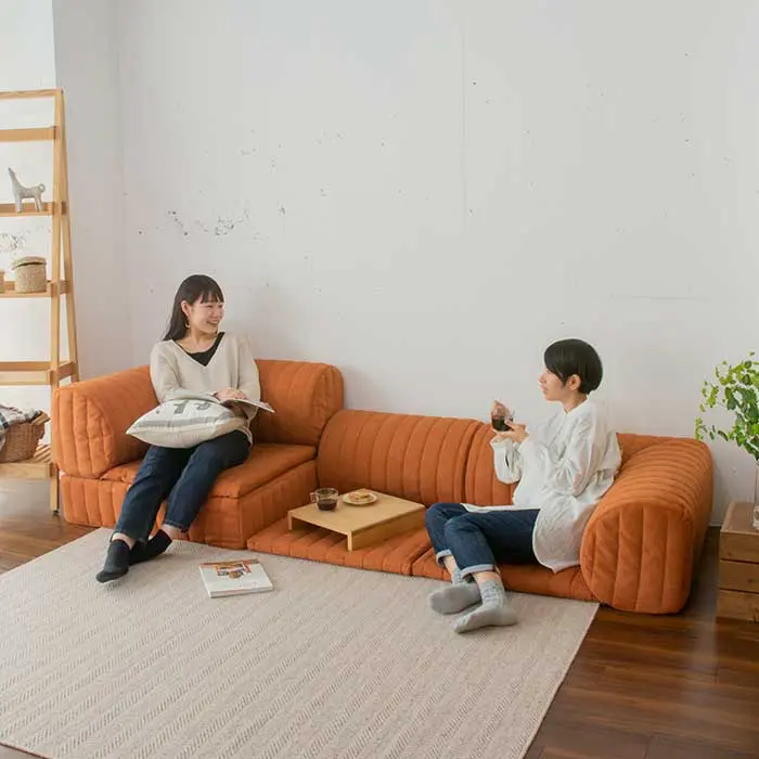 こたつや和室、畳にも合わせやすいローソファー「SKIP 1 MINI SOFA」の