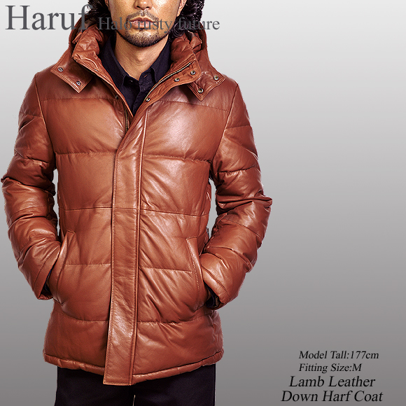 ダウンジャケット ダウンコート レザージャケット レザーコート メンズ
