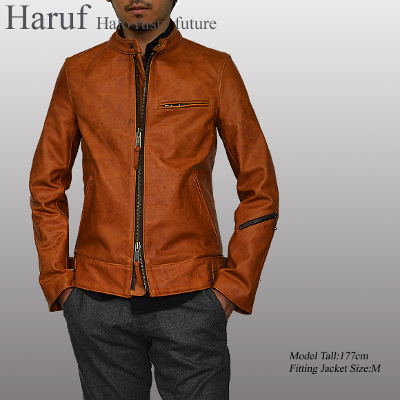 ジョンケイさん専用ホースハイド本革シングルライダースジャケット