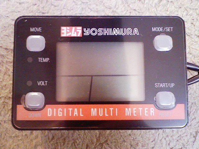 ヨシムラ デジタルマルチテンプメーター｜HCZ.JP ゼファー1100