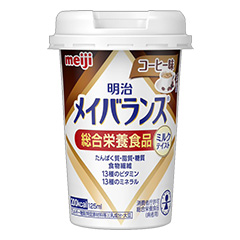 明治メイバランスMiniカップ コーヒー味の詳細 | 介護食品・栄養調整