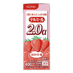 テルミール2.0α(アルファ) ストロベリー味の詳細 | 介護食品・栄養調整