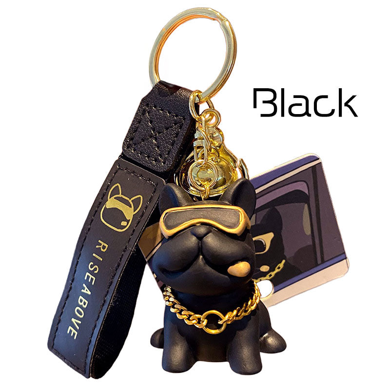 犬 ブルドッグ キーチャーム キーホルダー キーリング キーチェーン