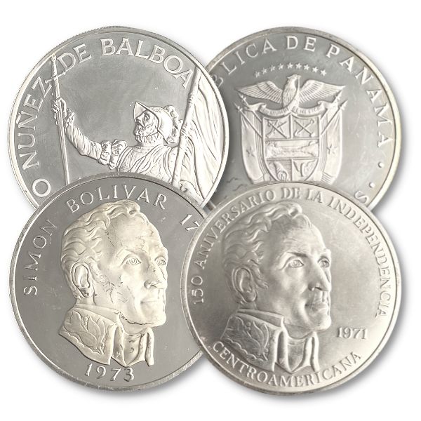 Panama 20 Balboas Silver Coin - Hero Bullion