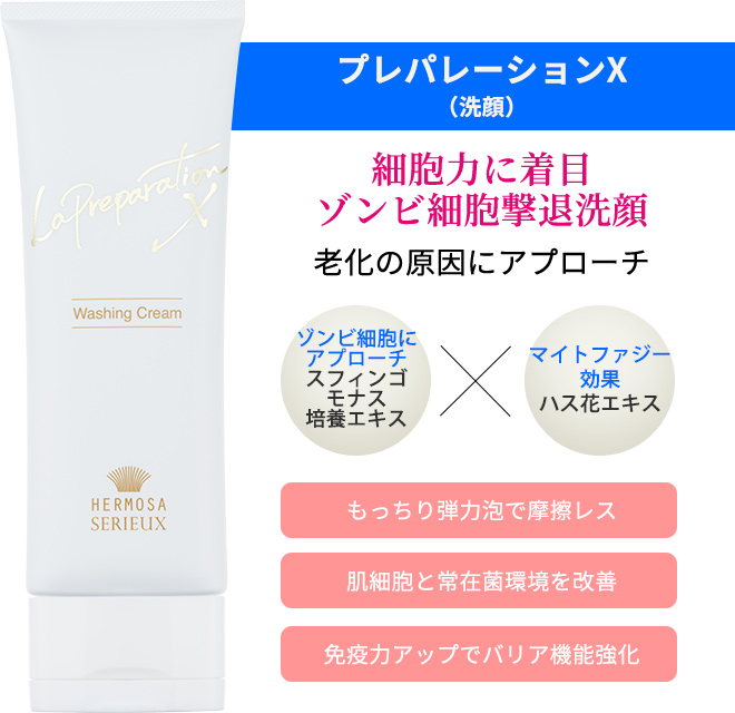 HERMOSA｜SERIEUX LaPreparationX Washing Cream