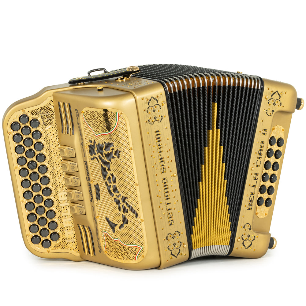 Settimio Soprani Bella Ciao II Ultra Compact 5 Switch Accordion FBE in