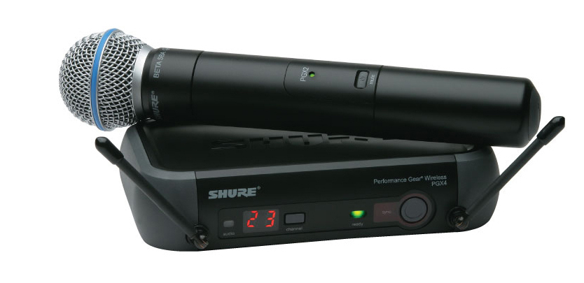 PGX24/BETA 58A - Shureワイヤレスシステム - ヒビノインターサウンド