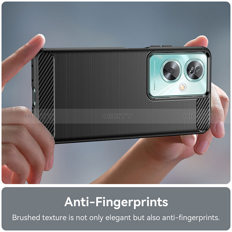 Oppo A79 5G用シリコンケース ソフトタッチラバー ライン カバー Oppo