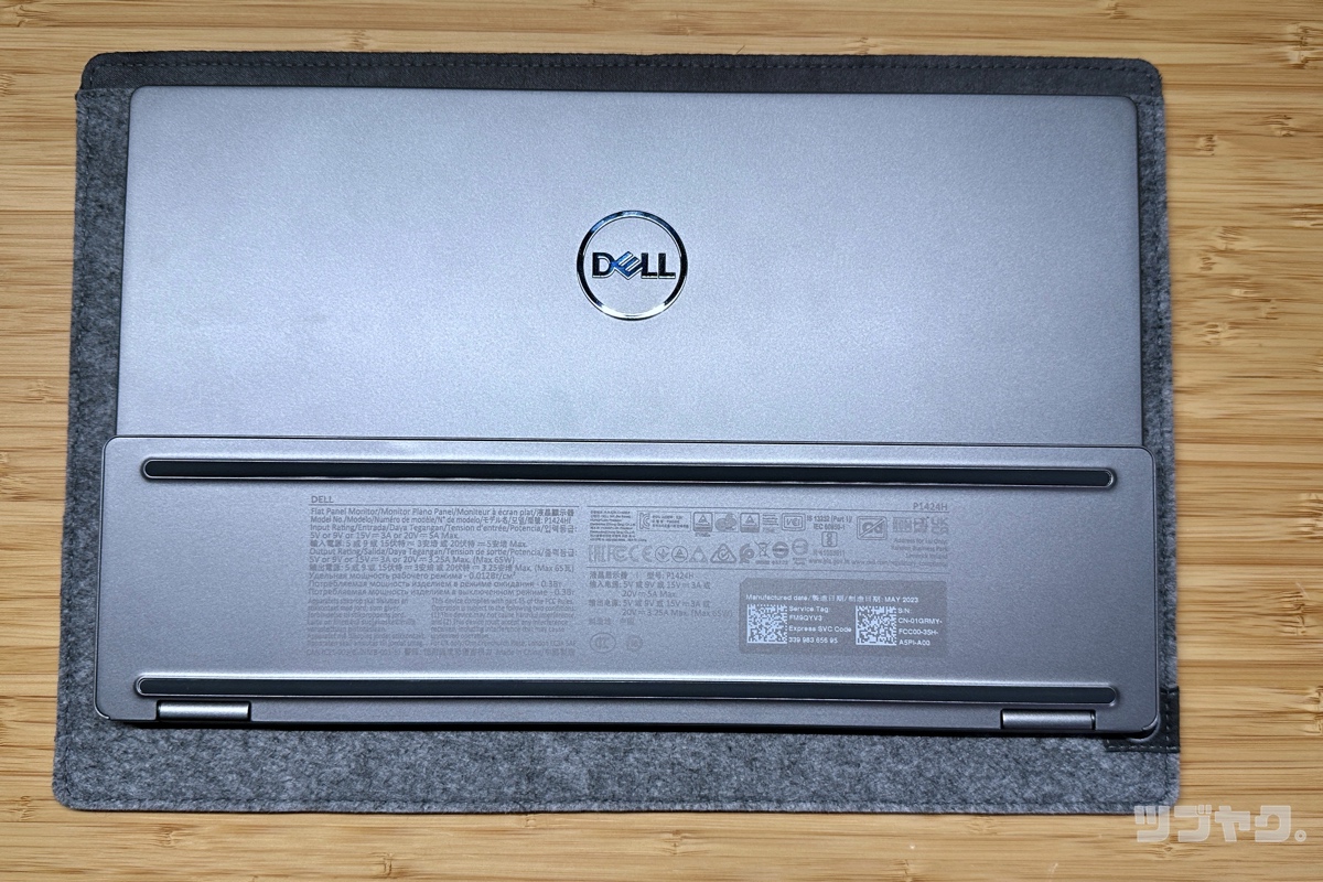 DELL ポータブルモニター P1424H 外箱・付属品付き Amazon.co.jp: Dell