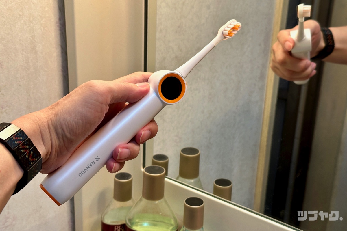 RANVOO 電動歯ブラシをレビュー｜最先端のバブル洗浄技術がもたらす
