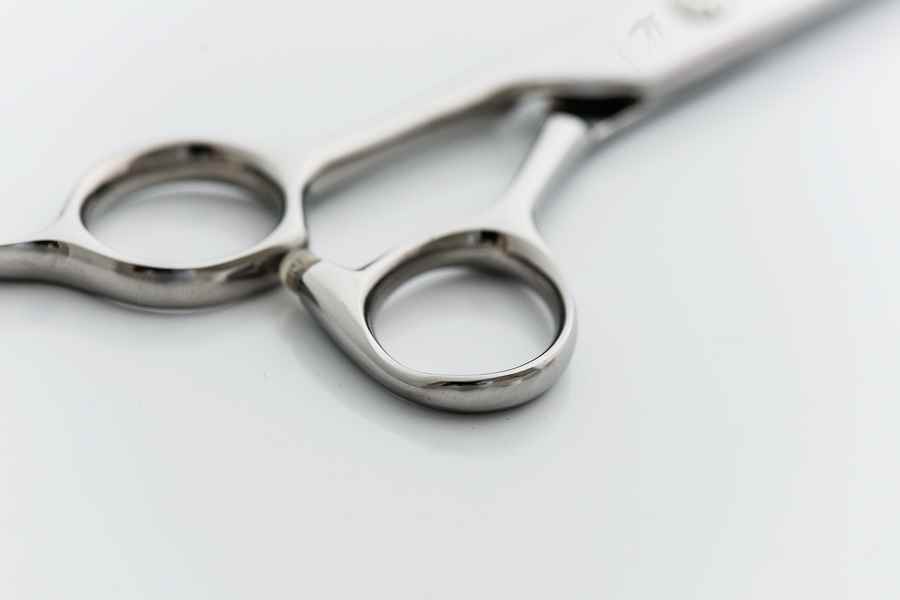 BarBer 理容 床屋用 B2-J L 7インチ ロング シザー 刈込み/仕上げに