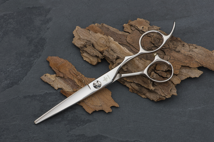 KIKUI コバルト カットシザー 6.5インチ メガネタイプ 美容 理容 KIKUI