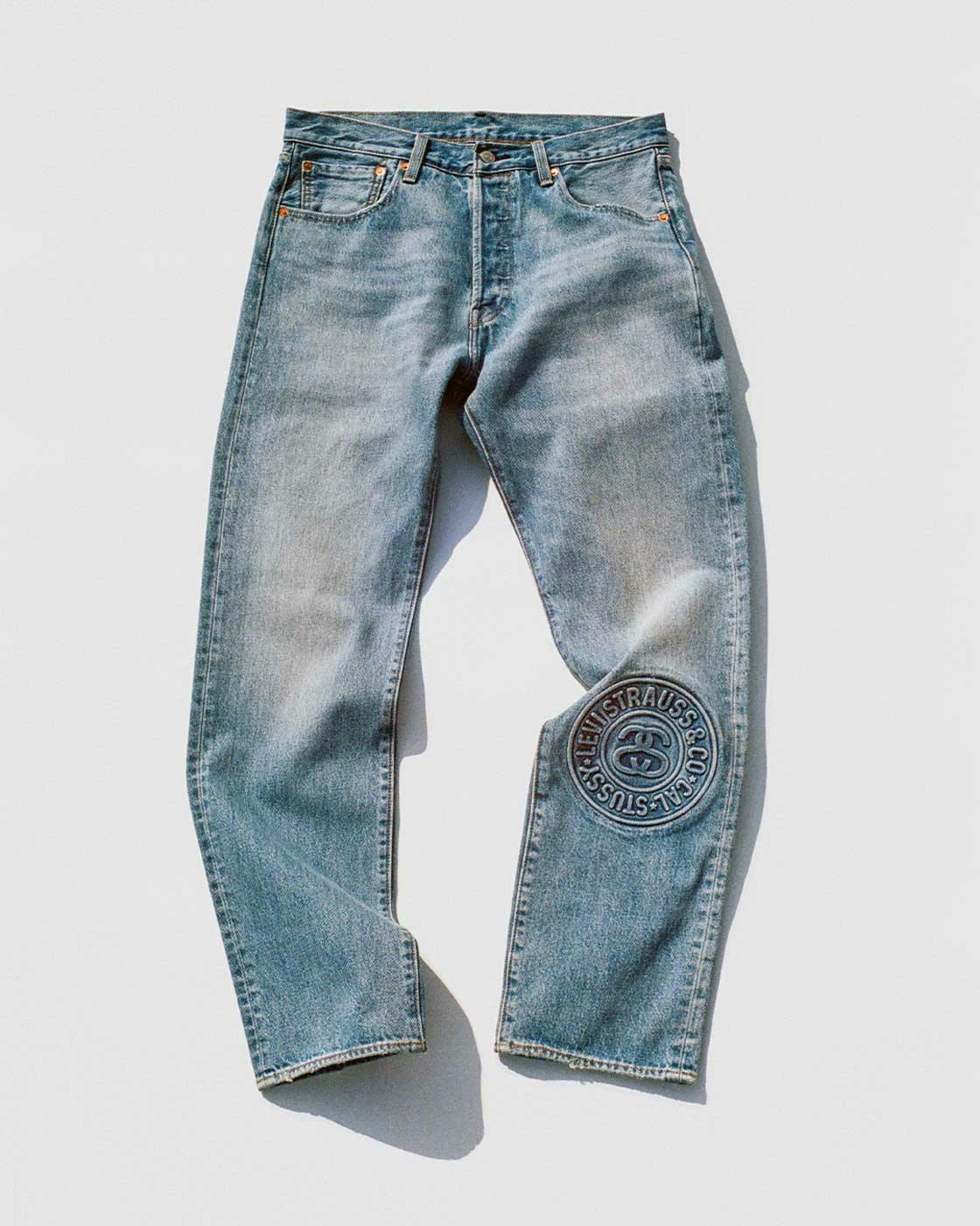 Stüssy & Levi's Remix 501 Denim Jeans With SS23 Collab