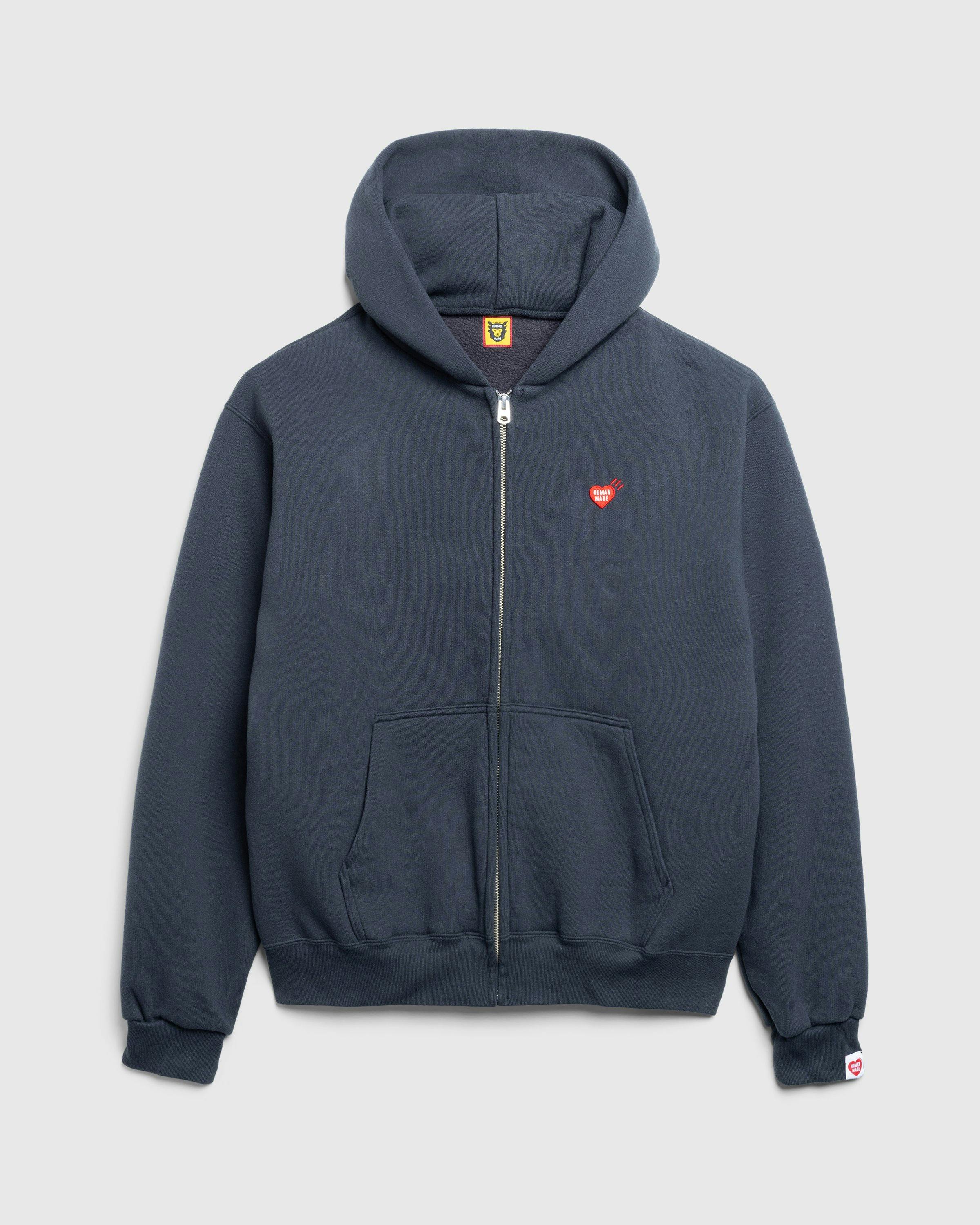 Human Made – Zip-Up Hoodie Black