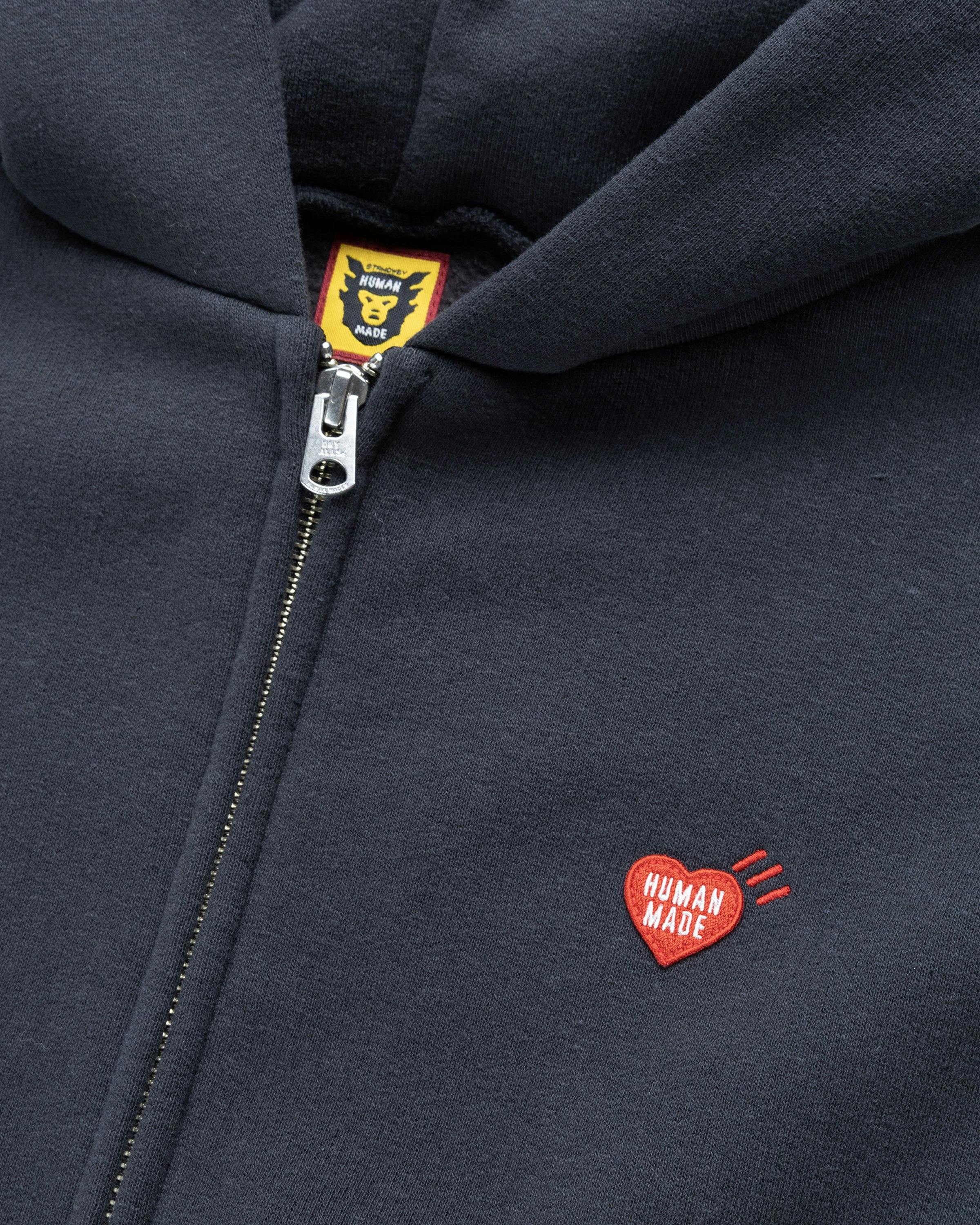 Human Made – Zip-Up Hoodie Black