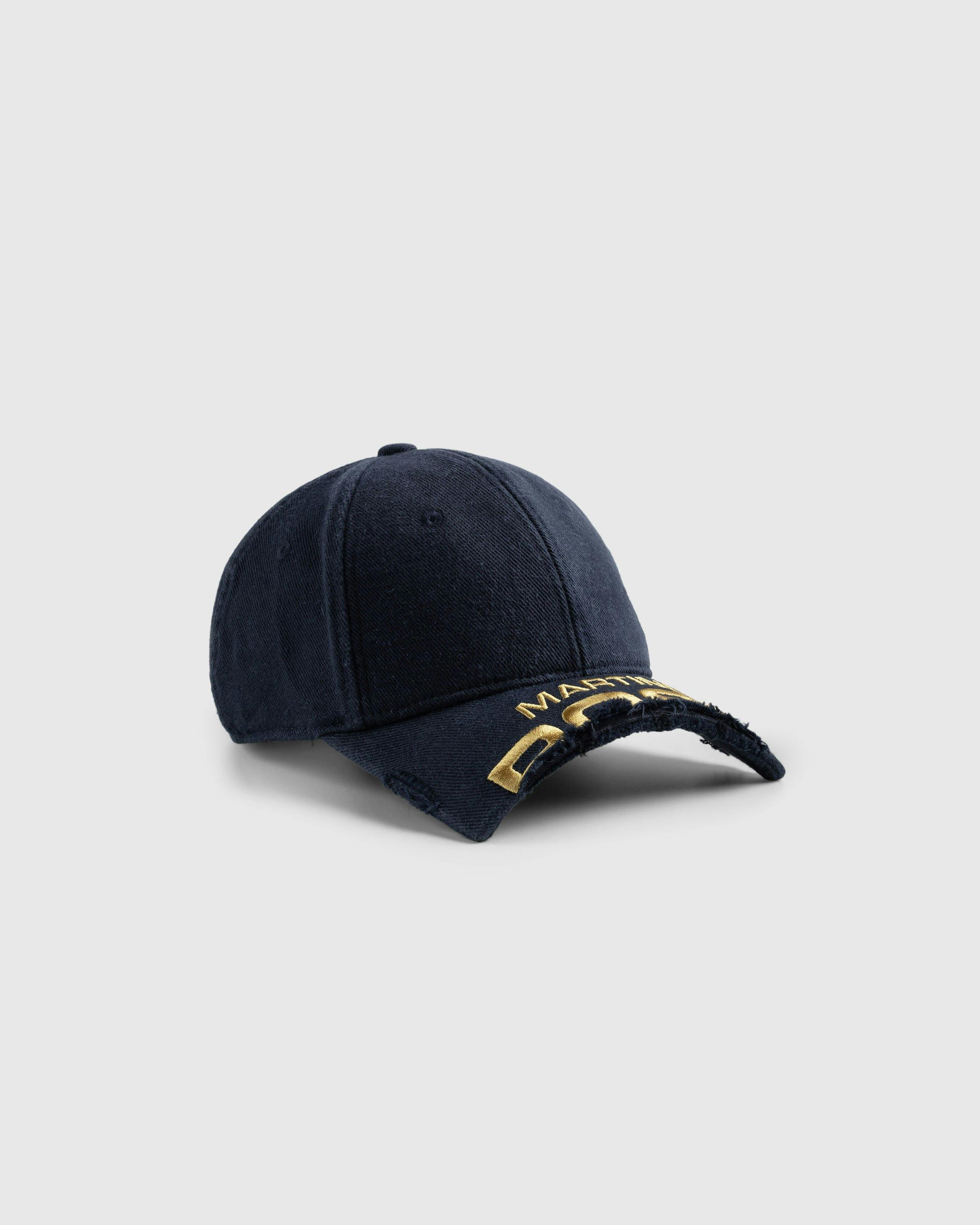 Martine Rose – Cut Peak Cap Navy