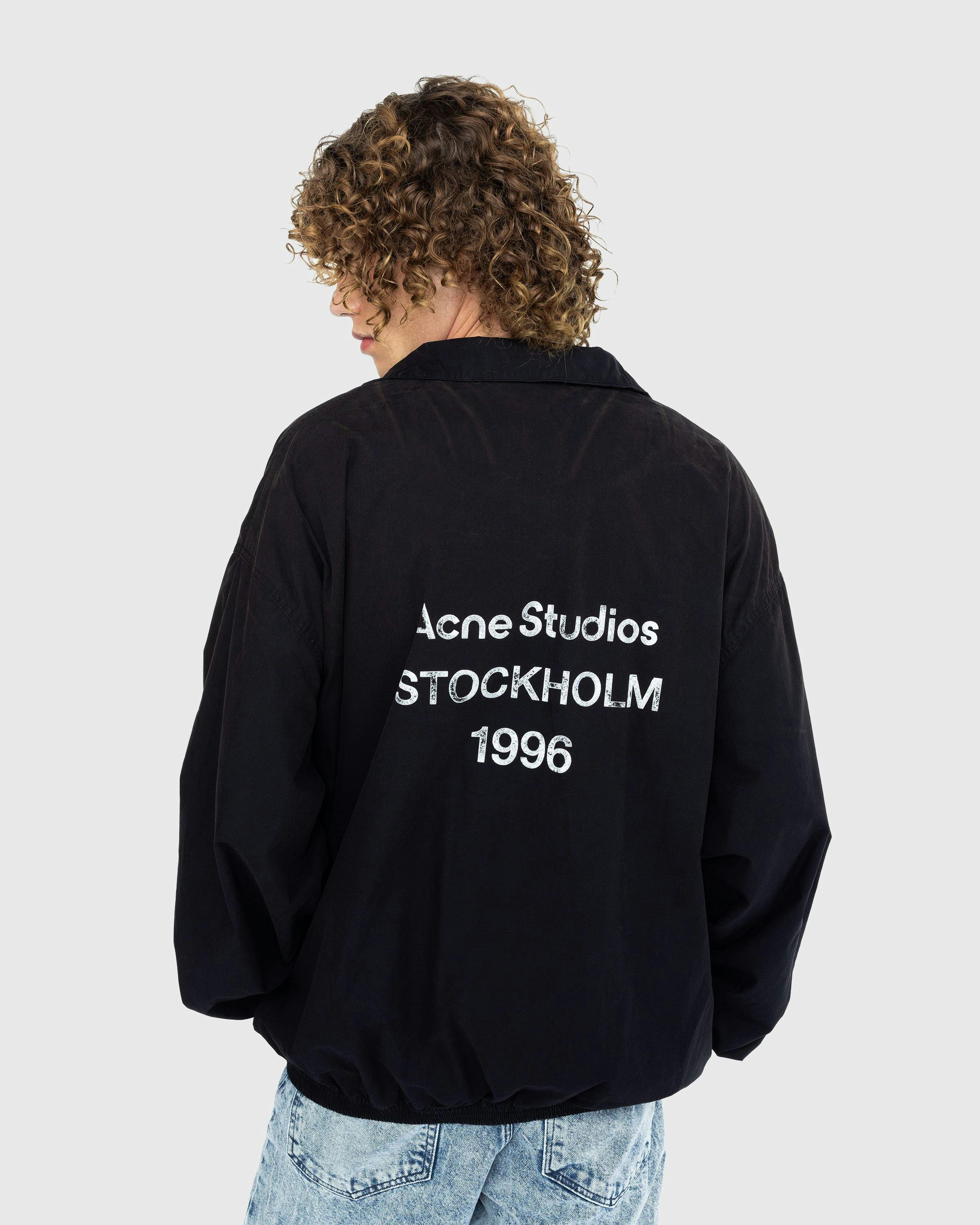 Acne Studios – Logo Zipper Jacket Black
