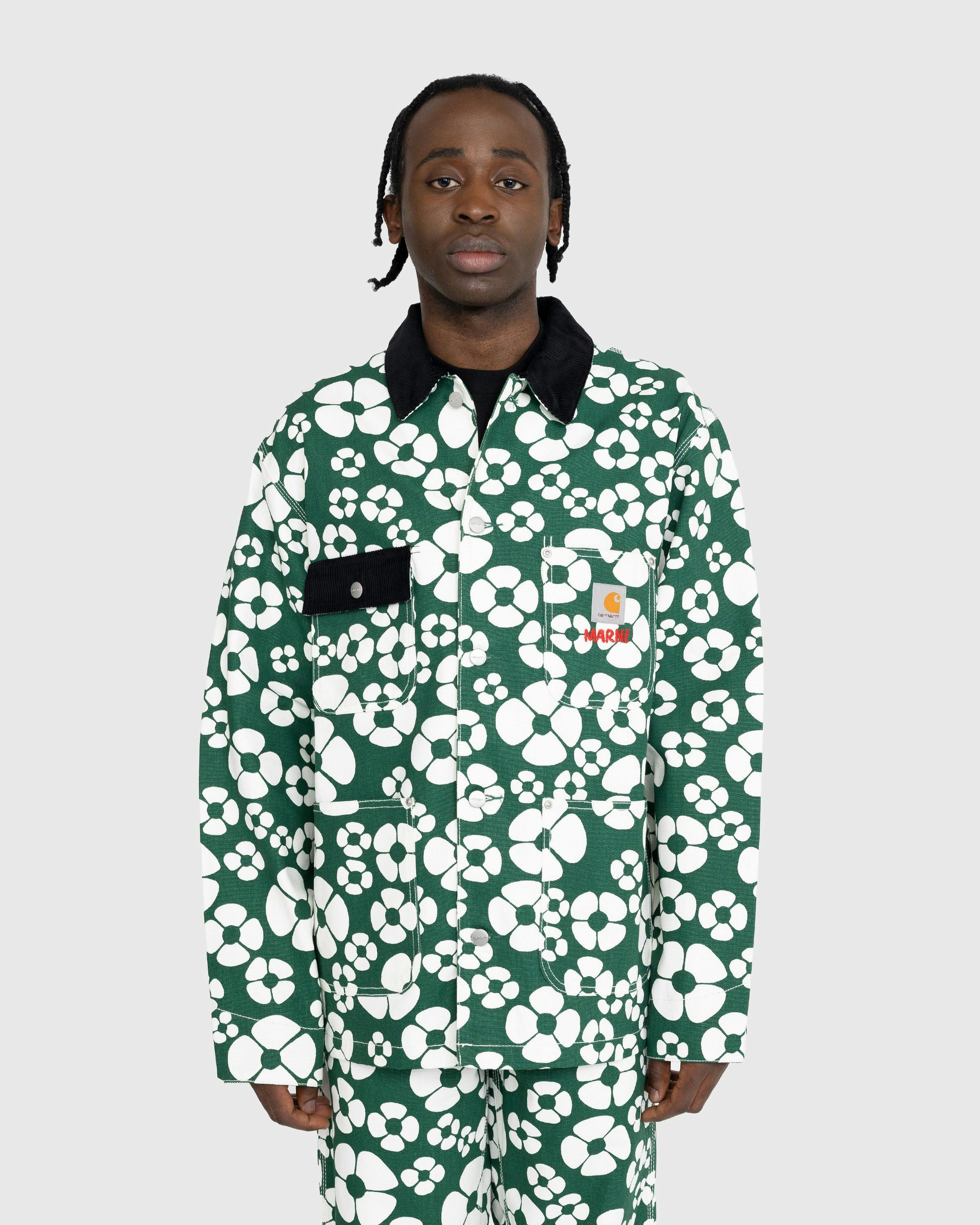 Marni x Carhartt WIP – Floral Jacket Green