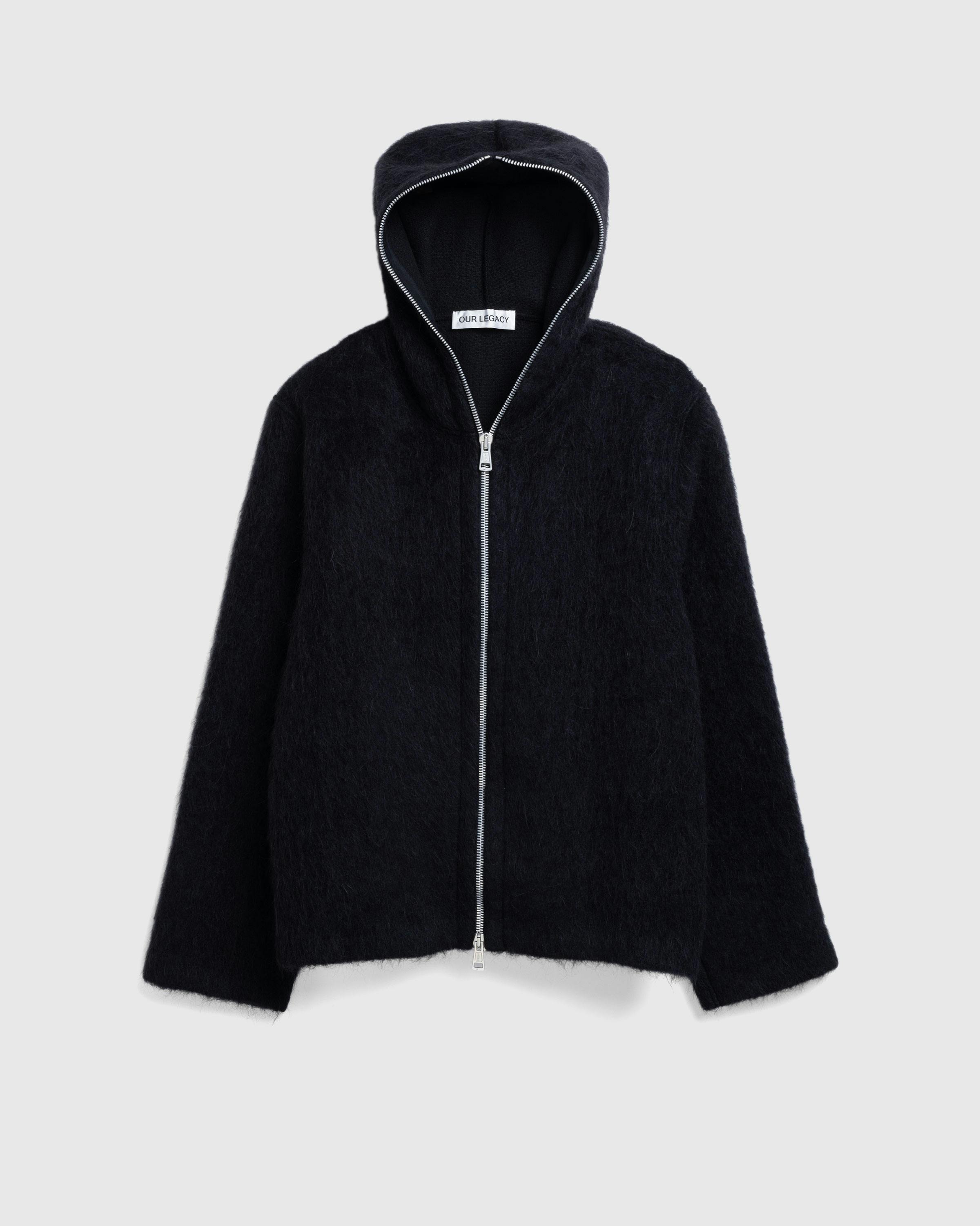 Our Legacy – Full-Zip Hoodie Black