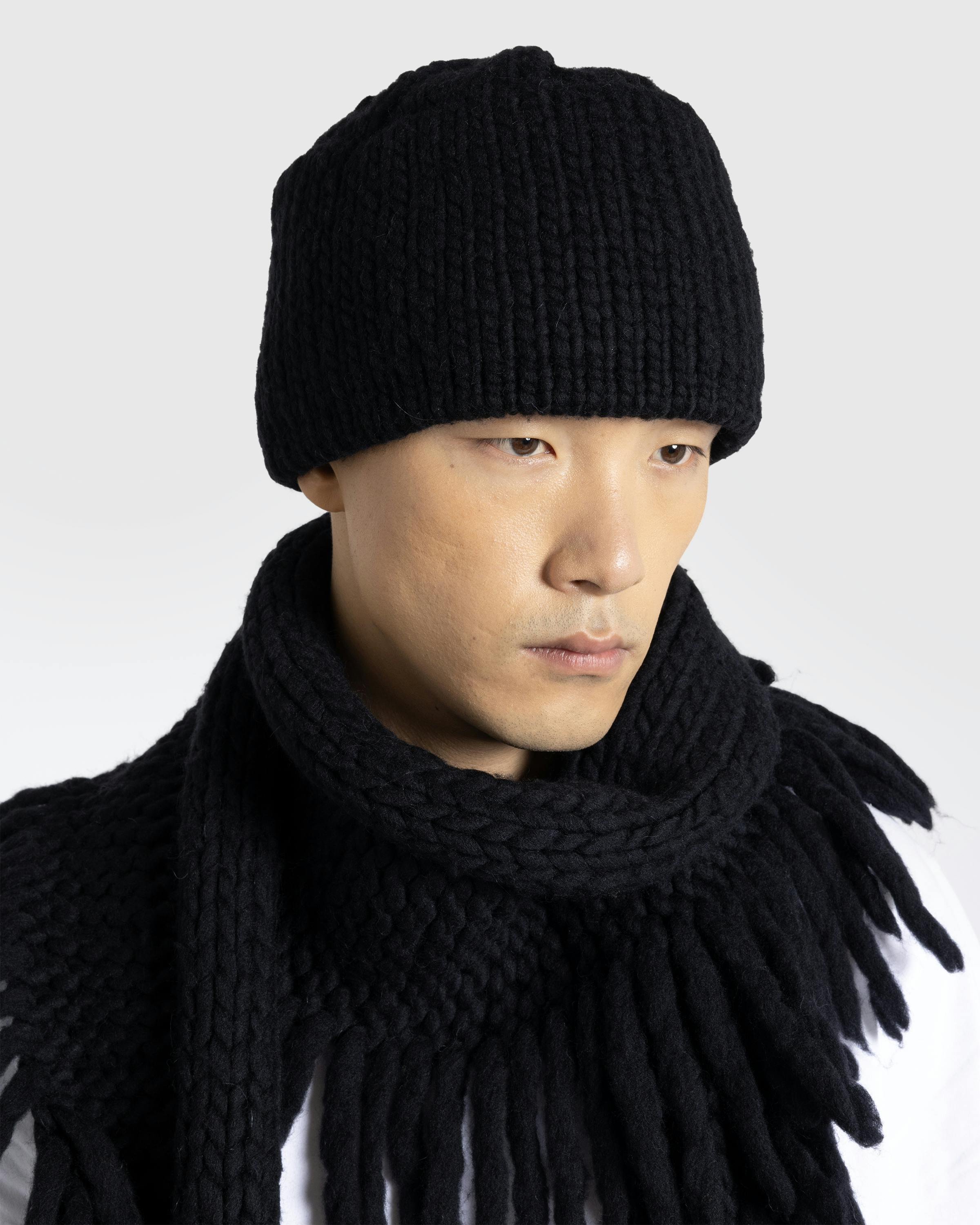 Dries van Noten – Muki Wool Hat Black