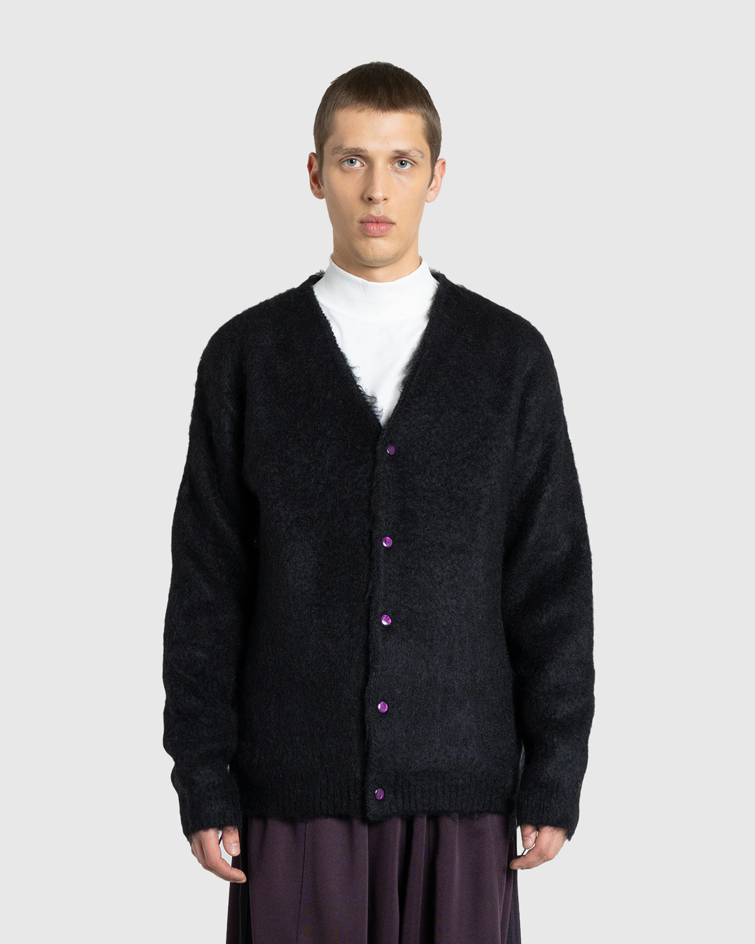 Needles – EP Mohair Cardigan Solid Black